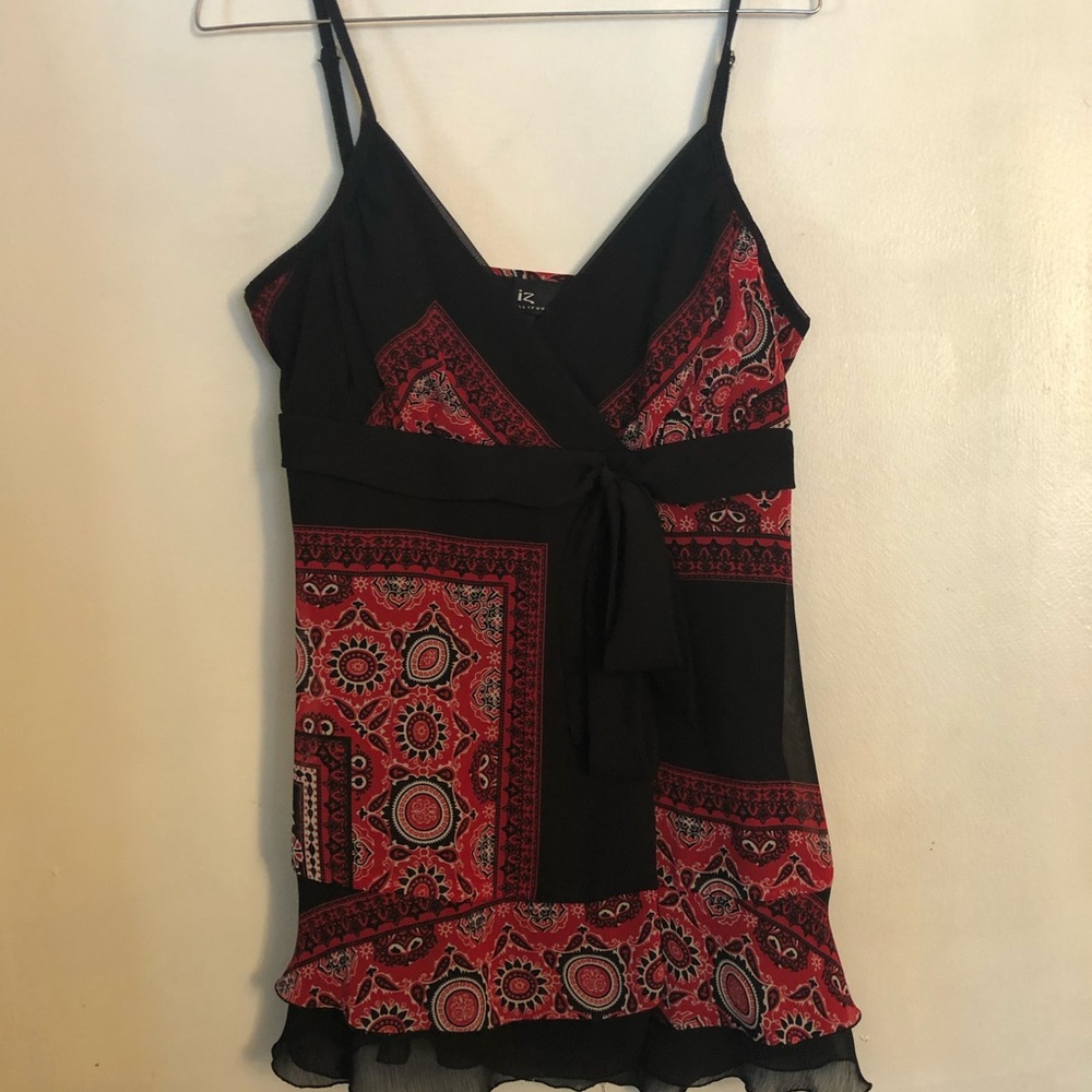 Bandana pattern y2k tanktop